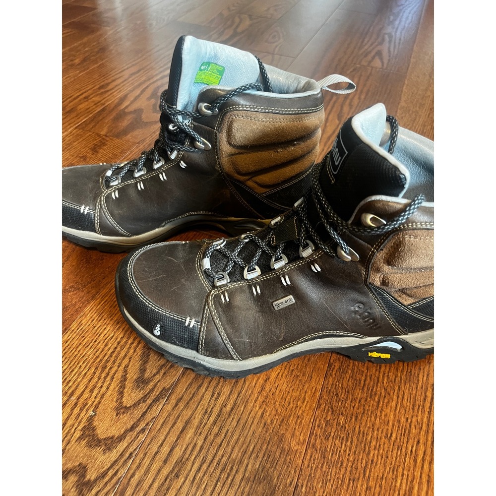 Ahnu Sugarpine Waterproof Hiking Boots Brown Suede Vibram Womens 8 AF2139BMKB - Picture 2 of 10